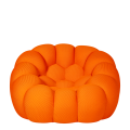 Zetel Bubbly oranje 115 x 118 cm H 78 cm