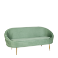 Sofa Sofia varengroen 83 x 190 cm H 76 cm