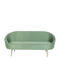 Sofa Sofia varengroen 83 x 190 cm H 76 cm