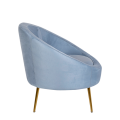 Zetel Sofia blauw 92 x 82 cm H 78 cm