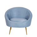 Zetel Sofia blauw 92 x 82 cm H 78 cm