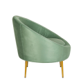 Zetel Sofia groen 92x82 cm Alt. 78cm