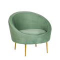 Zetel Sofia groen 92x82 cm Alt. 78cm