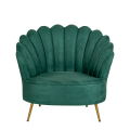 Zetel Schelp groen 81 x 95 cm H 87 cm