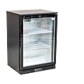 Koelkast met 1 glazen deur - 130 L