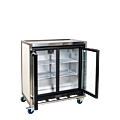 Réfrigérateur stand vitré 2 portes - 200 L