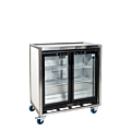 Réfrigérateur stand vitré 2 portes - 200 L