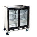 Réfrigérateur stand vitré 2 portes - 200 L