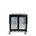 Réfrigérateur stand vitré 2 portes - 200 L
