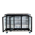 Réfrigérateur stand vitré 3 portes - 310 L