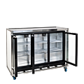 Réfrigérateur stand vitré 3 portes - 310 L