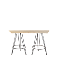 Table haute River 100 x 200 cm H 110 cm