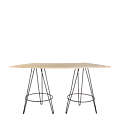 Table haute River 100 x 200 cm H 110 cm