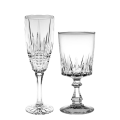 Verres Vintage style Cristal