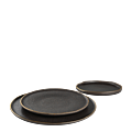 Assiettes Volcan doré