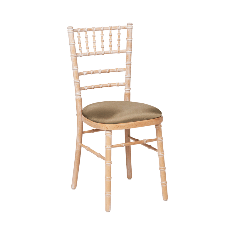 Chaise Natura avec galette bronze