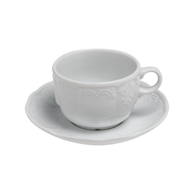 Koffietas 22cl  Grand Siècle met ondertas