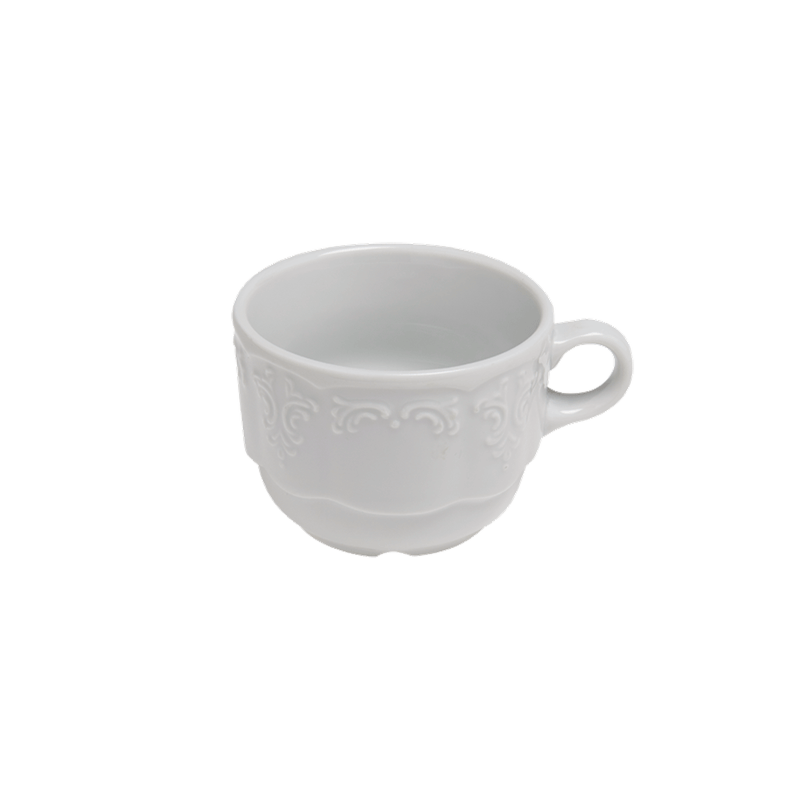 Tasse et  sous-tasse  à café 18 cl Grand Siècle
