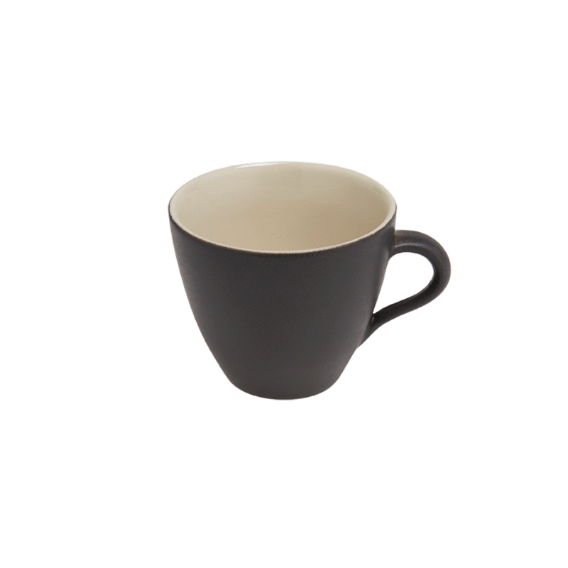 Tasse et sous-tasse  à café 12cl  Anthracite