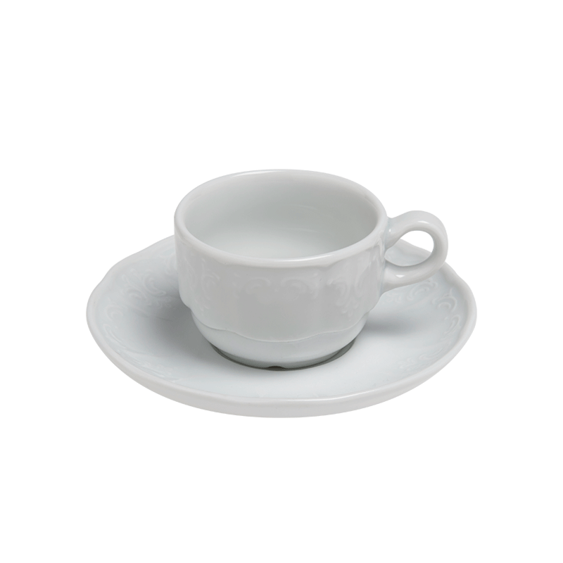 Mokkatas 10cl met  ondertas Grand Siècle