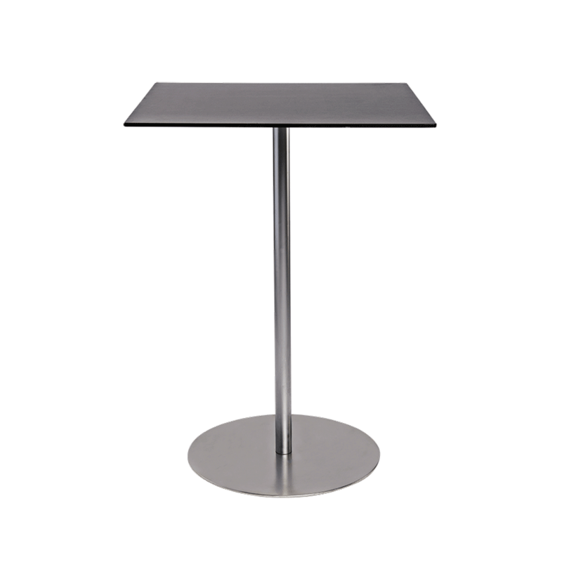 Mange-debout Brio noir 75 x 75 cm H 108 cm
