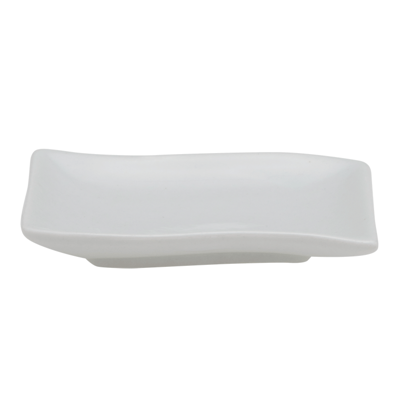 Mini assiette vague 9x6,5cm 1 cl