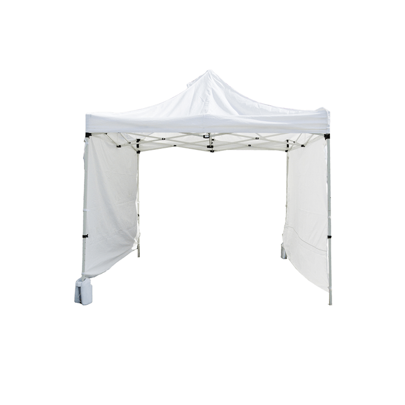 Zijkant voor tent per 3 m wit