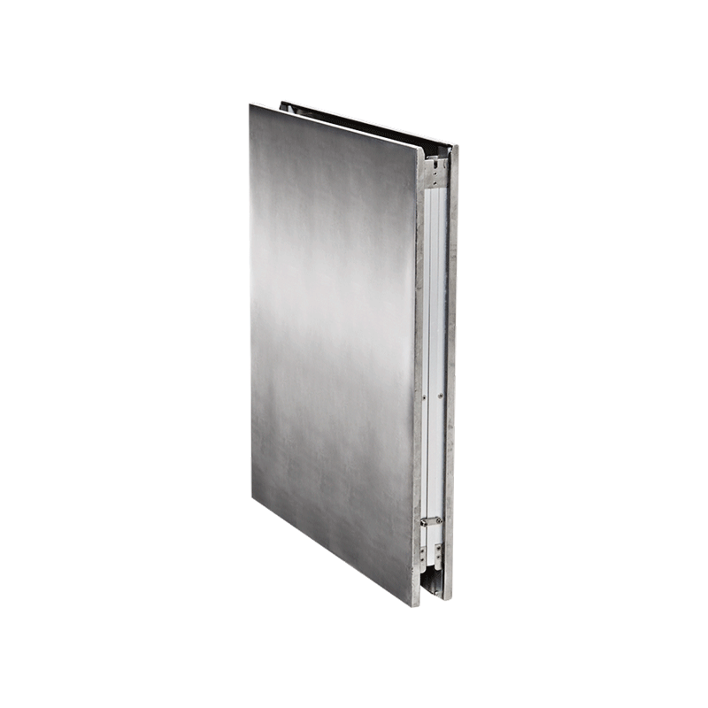 Table pliante en inox 80 x 200 cm H 90 cm