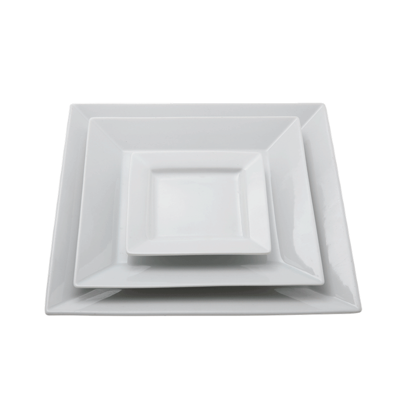 Assiette carrée 27 x 27 cm