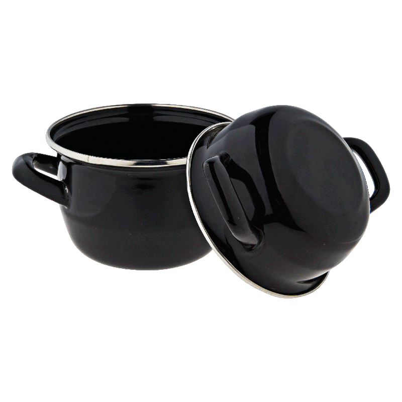 Mini mosselkookpot Ø met deksel 10 cm