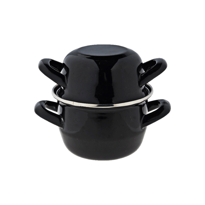Mini casserole à moules avec couvercle  Ø 10 cm