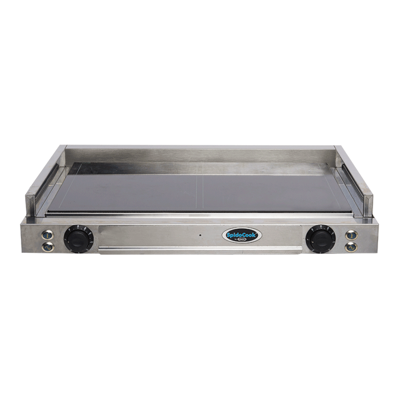 Dubbele vitrokeramische kookplaat