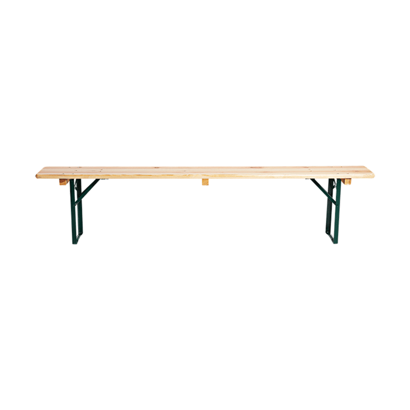 Banc en pin 25 x 220 cm H 48 cm