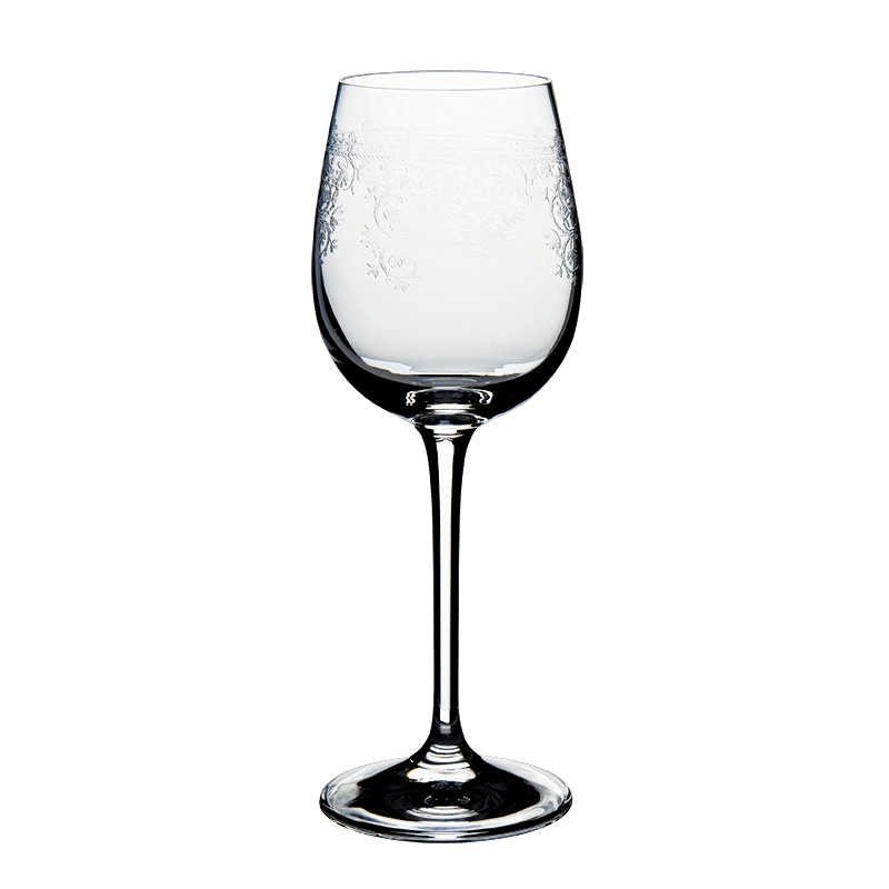 Geciseleerd witte wijnglas Trianon 24 cl