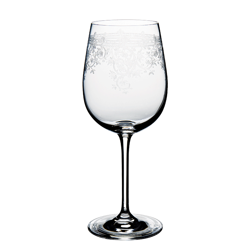 Geciseleerd waterglas Trianon 45 cl