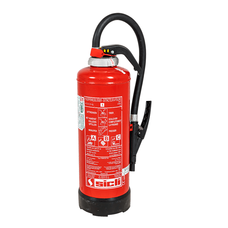 Brandblusser 6 kg ABC