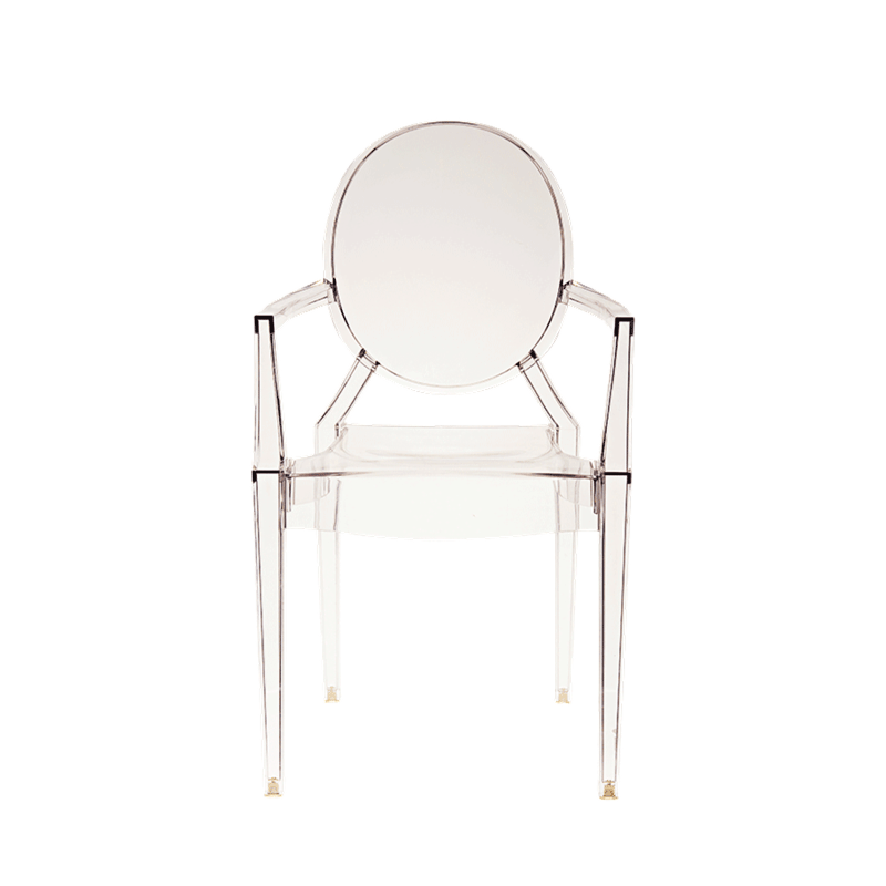 Stoel Louis Ghost doorzichtig by Philippe Starck - Kartell