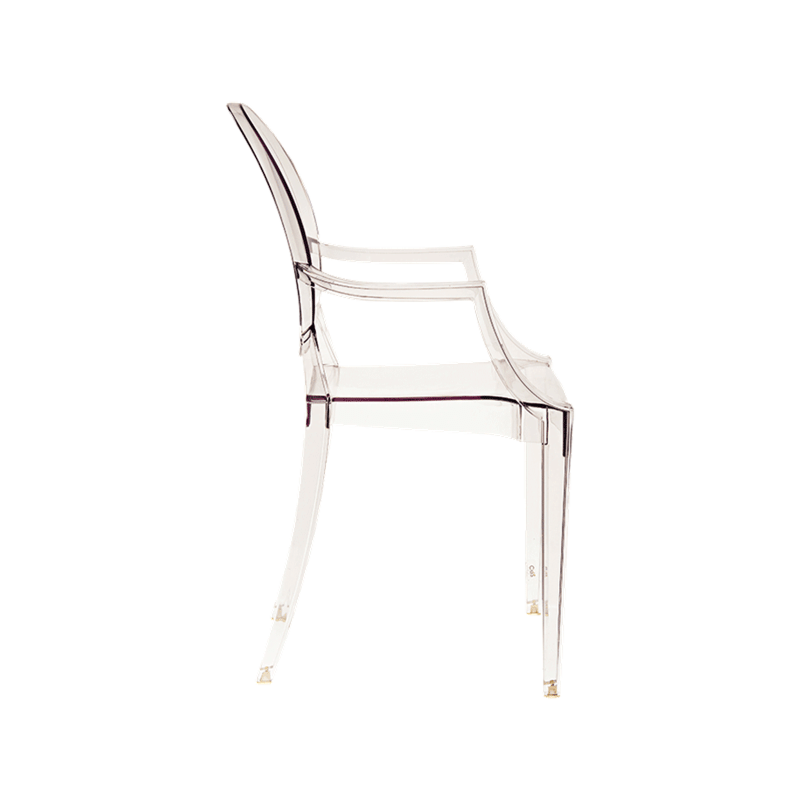 Stoel Louis Ghost doorzichtig by Philippe Starck - Kartell