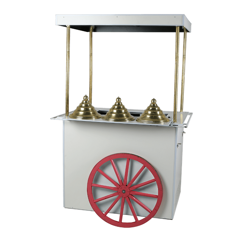 Charrette à glace rose réfrigérée 220 V - 200 W