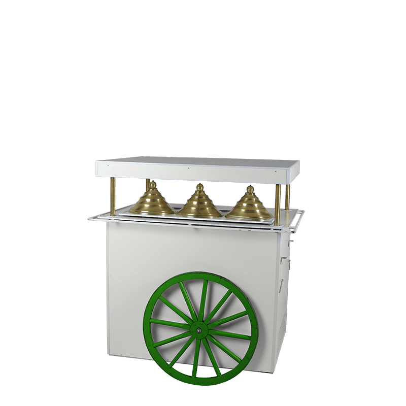 Groene ijskar met koeling 220 V - 200 W