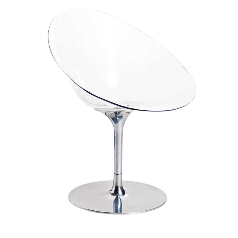 Stoel Eros doorzichtig 79x62x H70 cm by Philippe Starck - Kartell