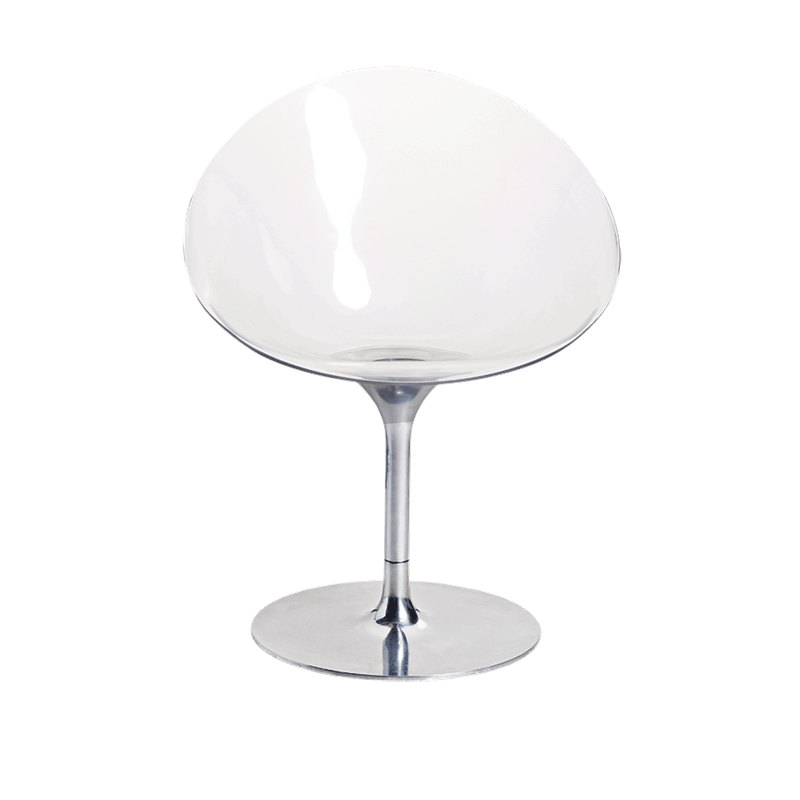 Fauteuil Eros transparent 70x62xH79 cm by Philippe Starck-Kartell