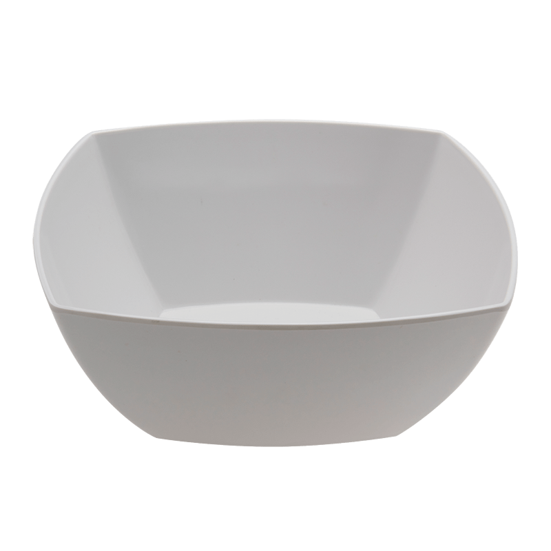 Vierkante slakom in melamine 27 x 27 cm H 13 cm