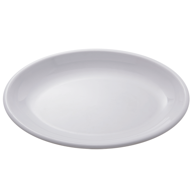Ovale opdienschaal in melamine 50 x 36 cm