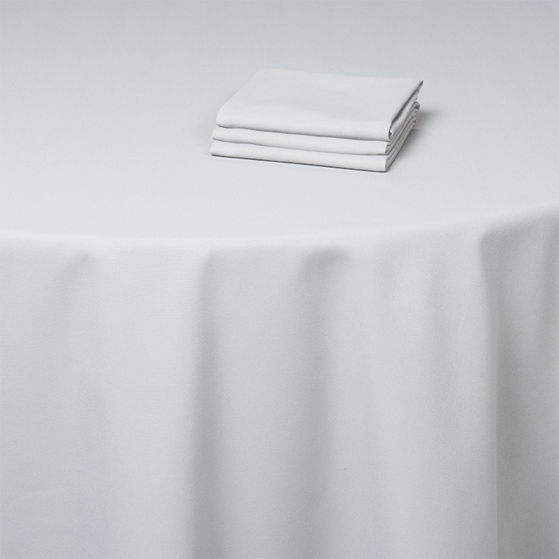 Serviette gris argenté 50 x 50 cm