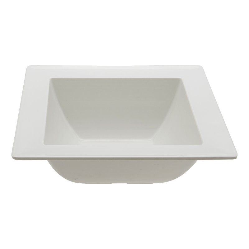 Vierkante slakom in melamine 18 x 18 cm