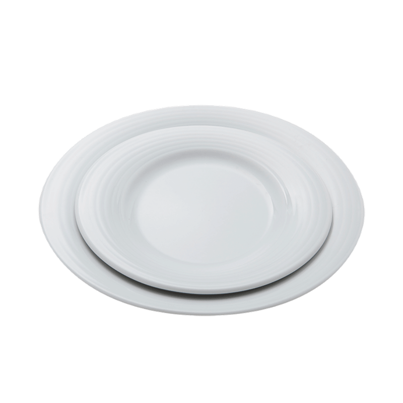 Assiette ovale 31 x 27 cm Duo