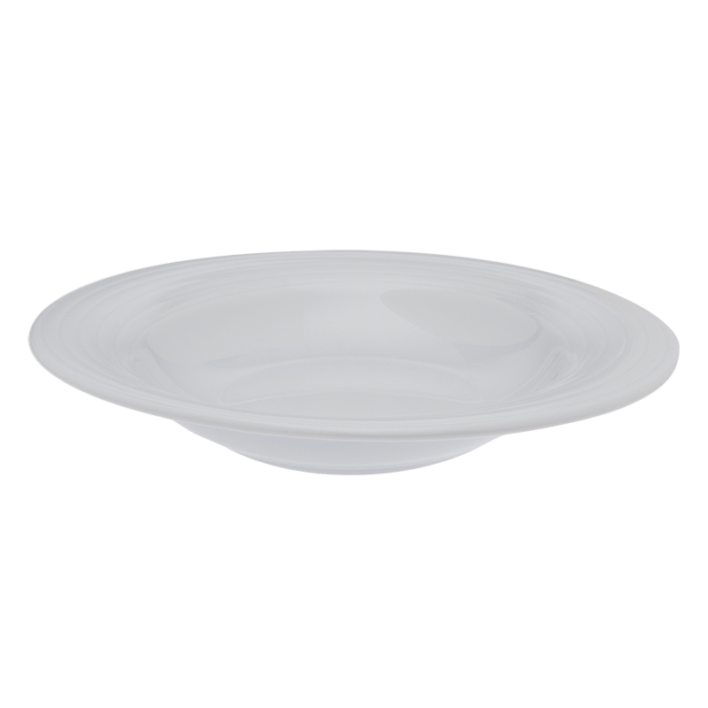 Assiette ovale creuse 23 x 21 cm Duo