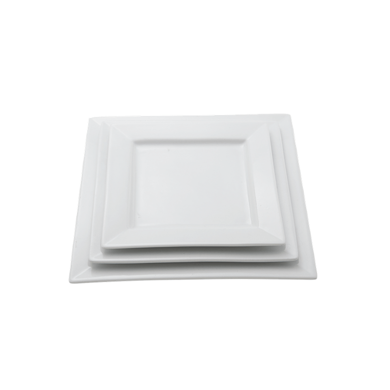 Assiette carrée 26 x 26 cm Napoli 