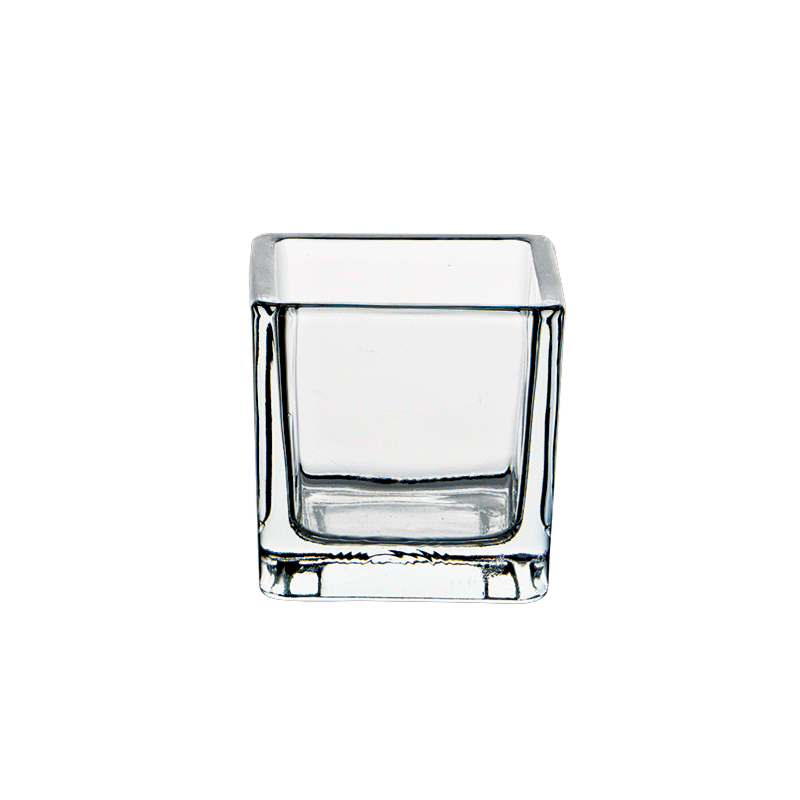 Aperitiefglas vierkant 5 x 5 cm 7 cl